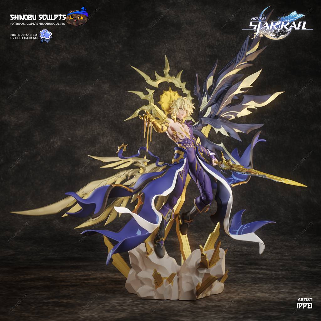 P站图纸印象馆 Shinobu Sculpts 崩坏:星穹铁道 白厄 Shinobu Sculpts 崩坏:星穹铁道 白厄