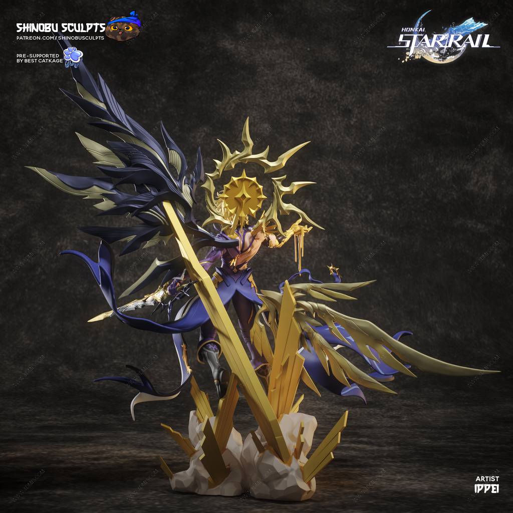 P站图纸印象馆 Shinobu Sculpts 崩坏:星穹铁道 白厄 Shinobu Sculpts 崩坏:星穹铁道 白厄