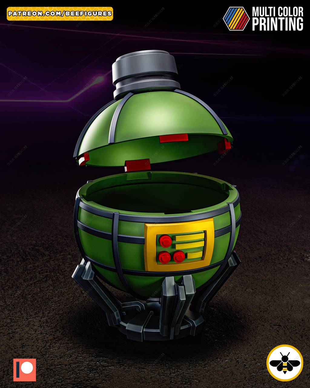 P站图纸印象馆 Bee Figures 使命召唤 战术手榴弹 Bee Figures 使命召唤 战术手榴弹