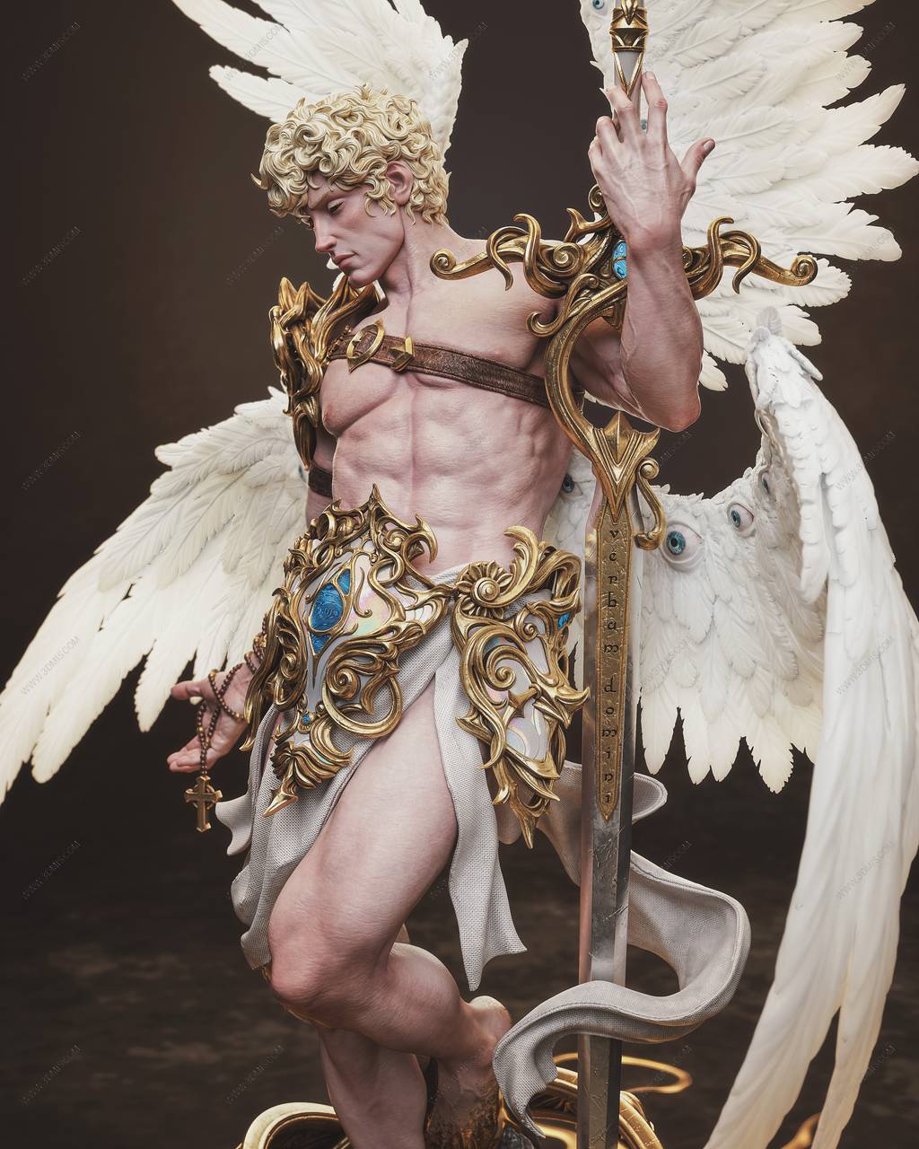 P站图纸印象馆 CA3D 圣经智天使 CA3D 圣经智天使