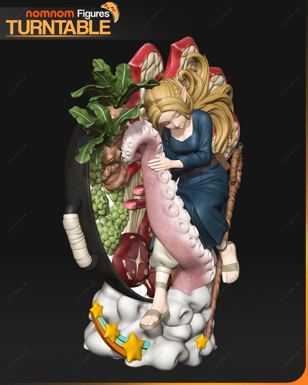 P站图纸印象馆 NomNom 迷宫饭 玛露西尔 NomNom 迷宫饭 玛露西尔