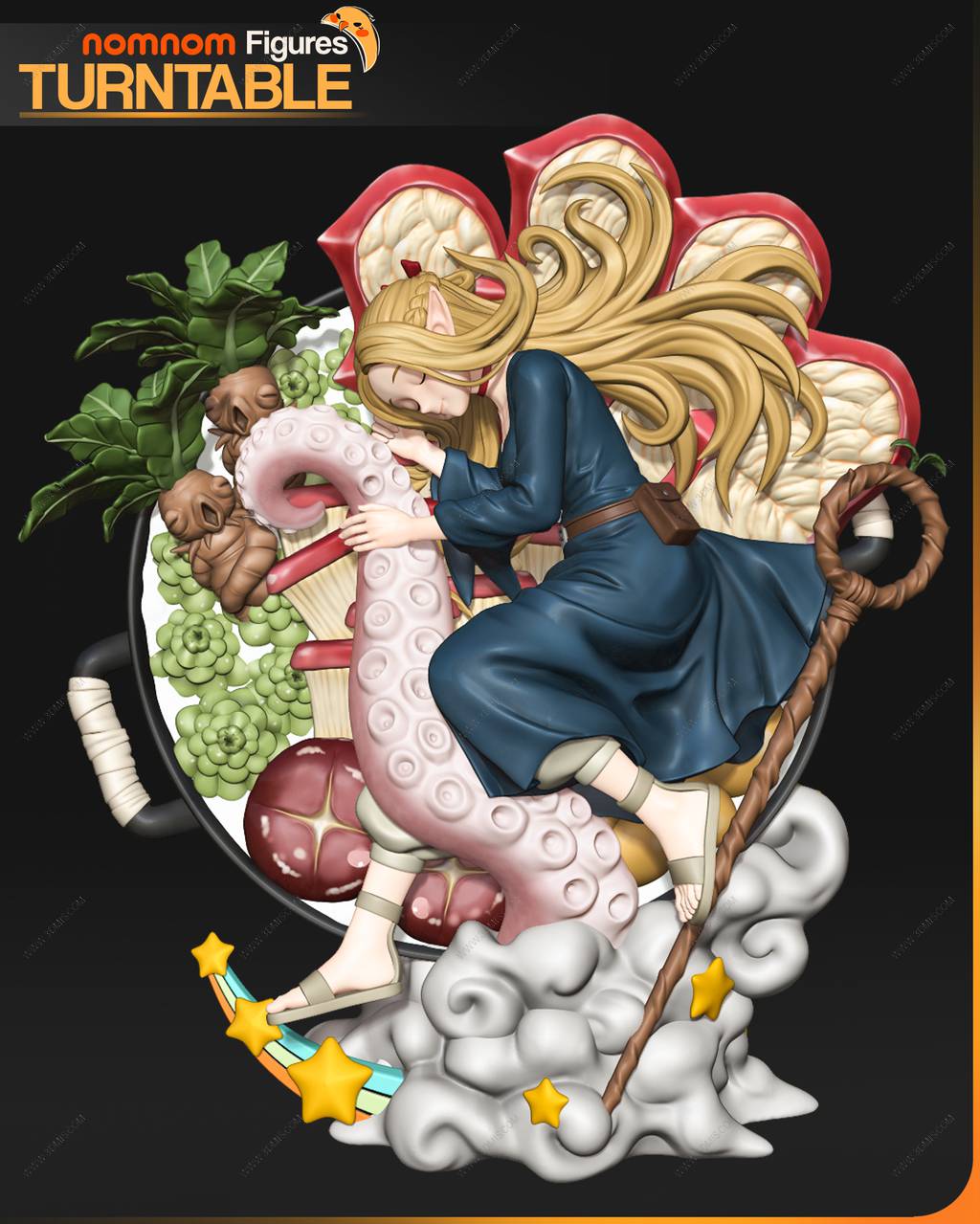 P站图纸印象馆 NomNom 迷宫饭 玛露西尔 NomNom 迷宫饭 玛露西尔