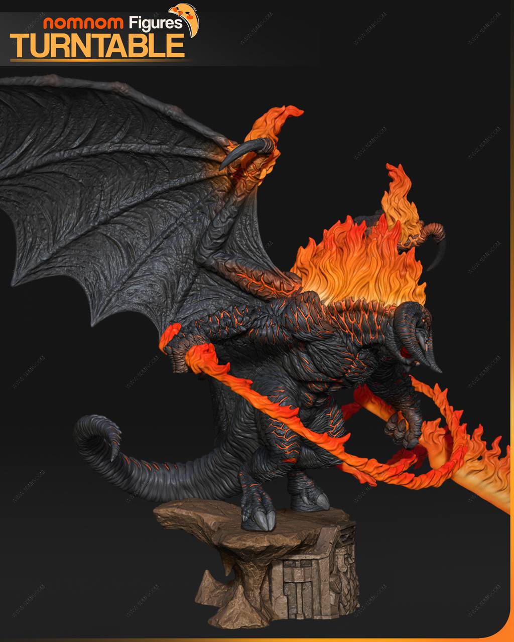 P站图纸印象馆 NomNom 魔戒 炎魔 NomNom 魔戒 炎魔