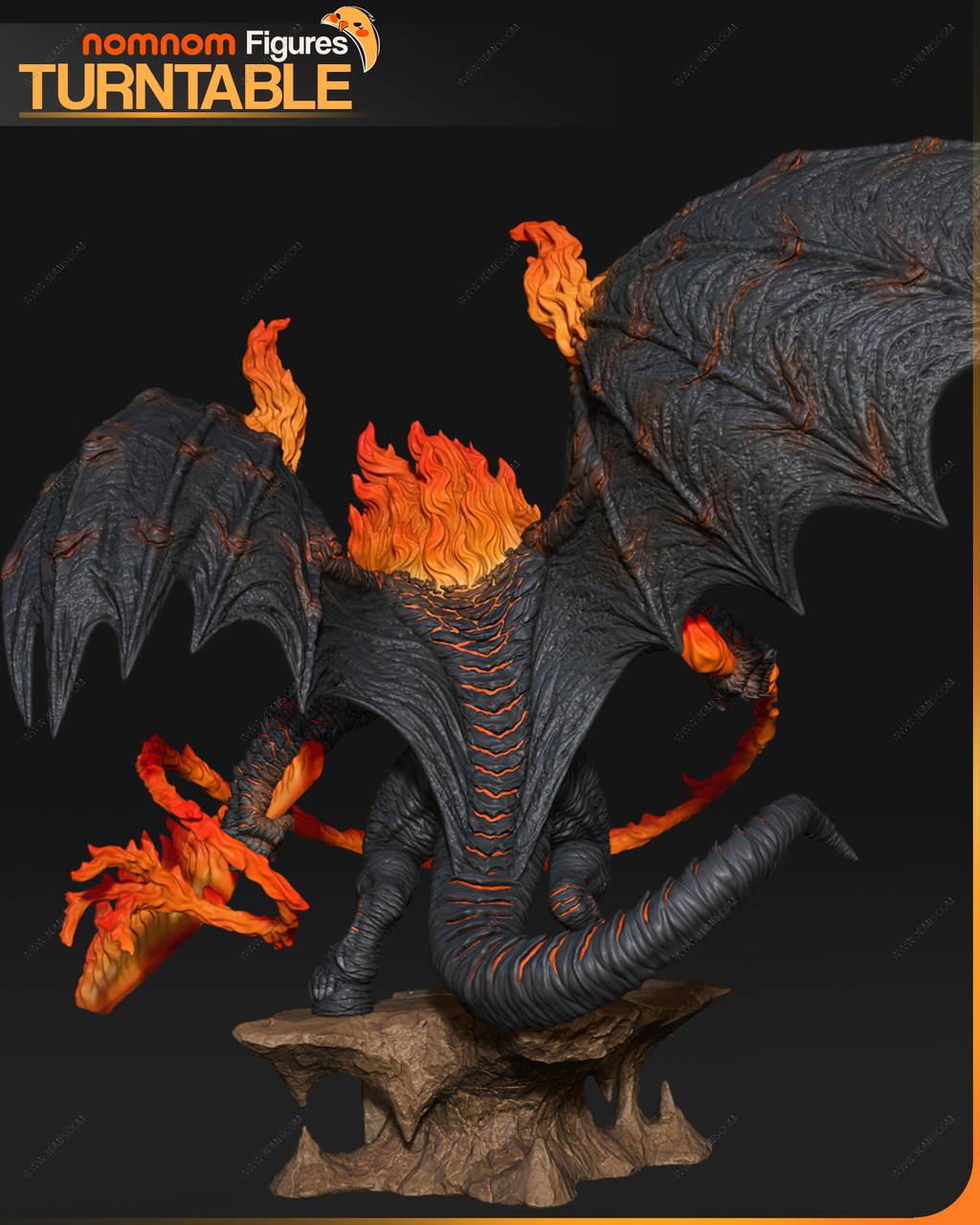 P站图纸印象馆 NomNom 魔戒 炎魔 NomNom 魔戒 炎魔