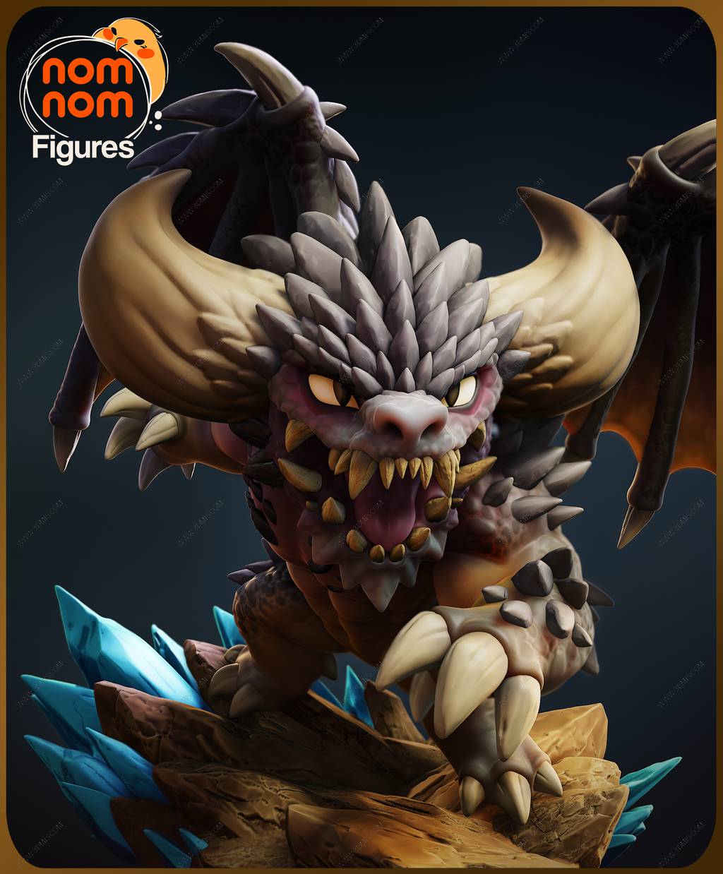 P站图纸印象馆 NomNom 怪物猎人 灭尽龙 NomNom 怪物猎人 灭尽龙