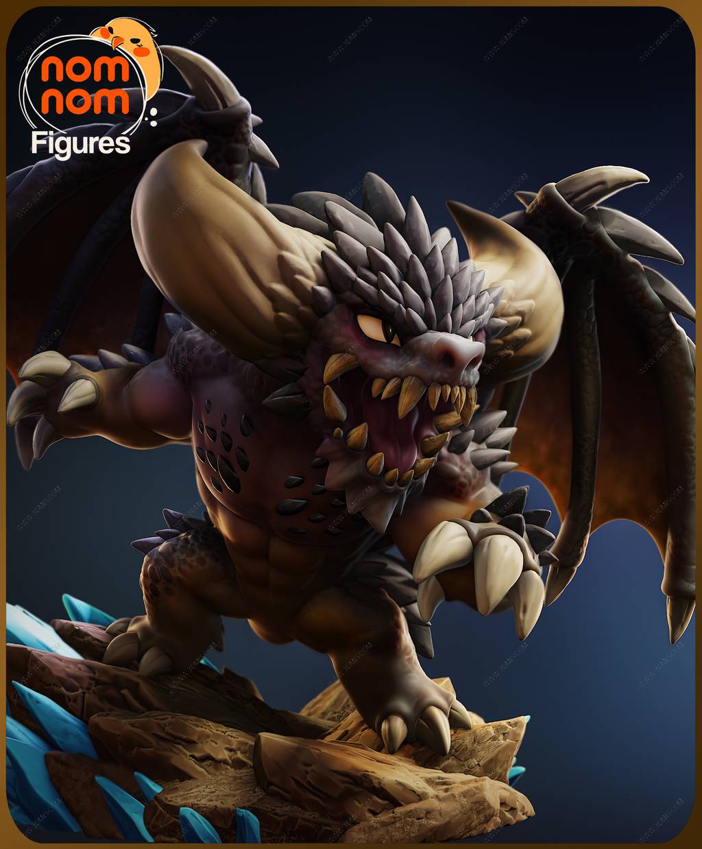 P站图纸印象馆 NomNom 怪物猎人 灭尽龙 NomNom 怪物猎人 灭尽龙