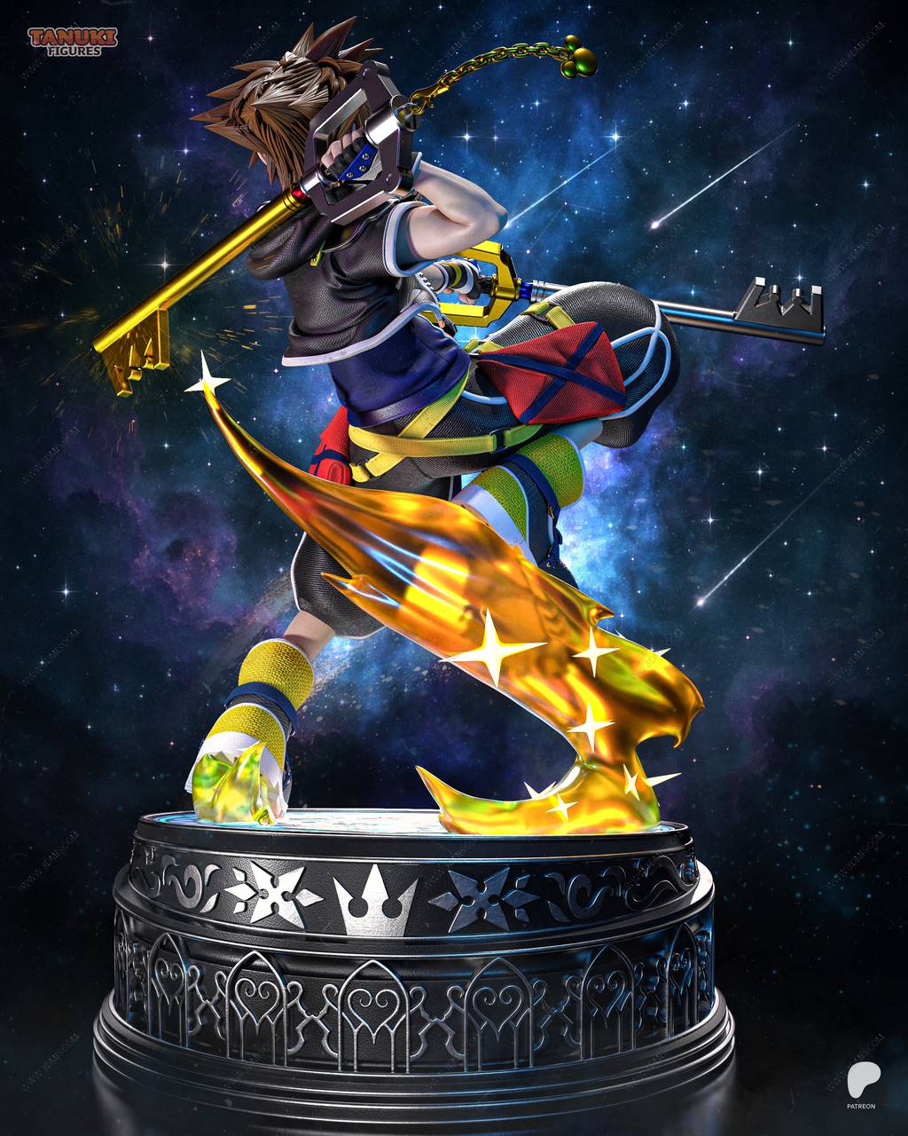 P站图纸印象馆 Tanuki Figures 王国之心 索拉 Tanuki Figures 王国之心 索拉