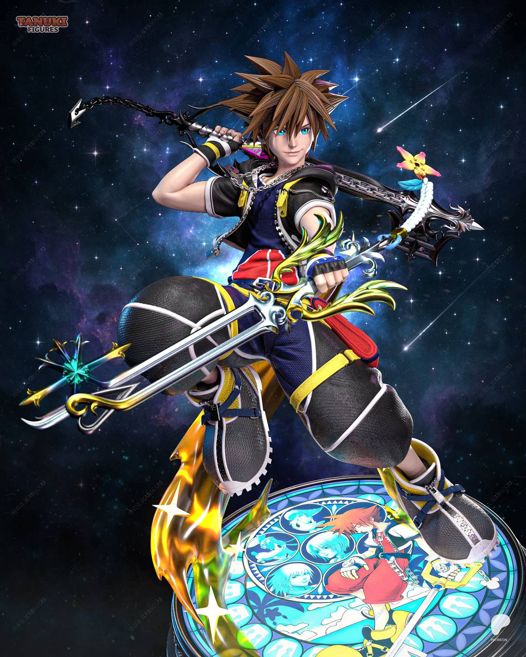 P站图纸印象馆 Tanuki Figures 王国之心 索拉 Tanuki Figures 王国之心 索拉