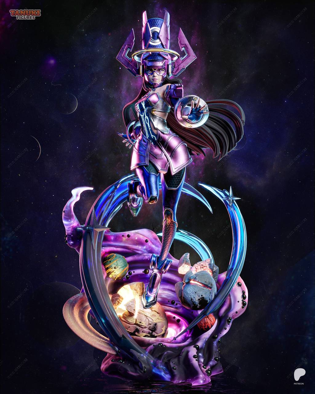 P站图纸印象馆 Tanuki Figures 漫威 伽娜塔 Tanuki Figures 漫威 伽娜塔