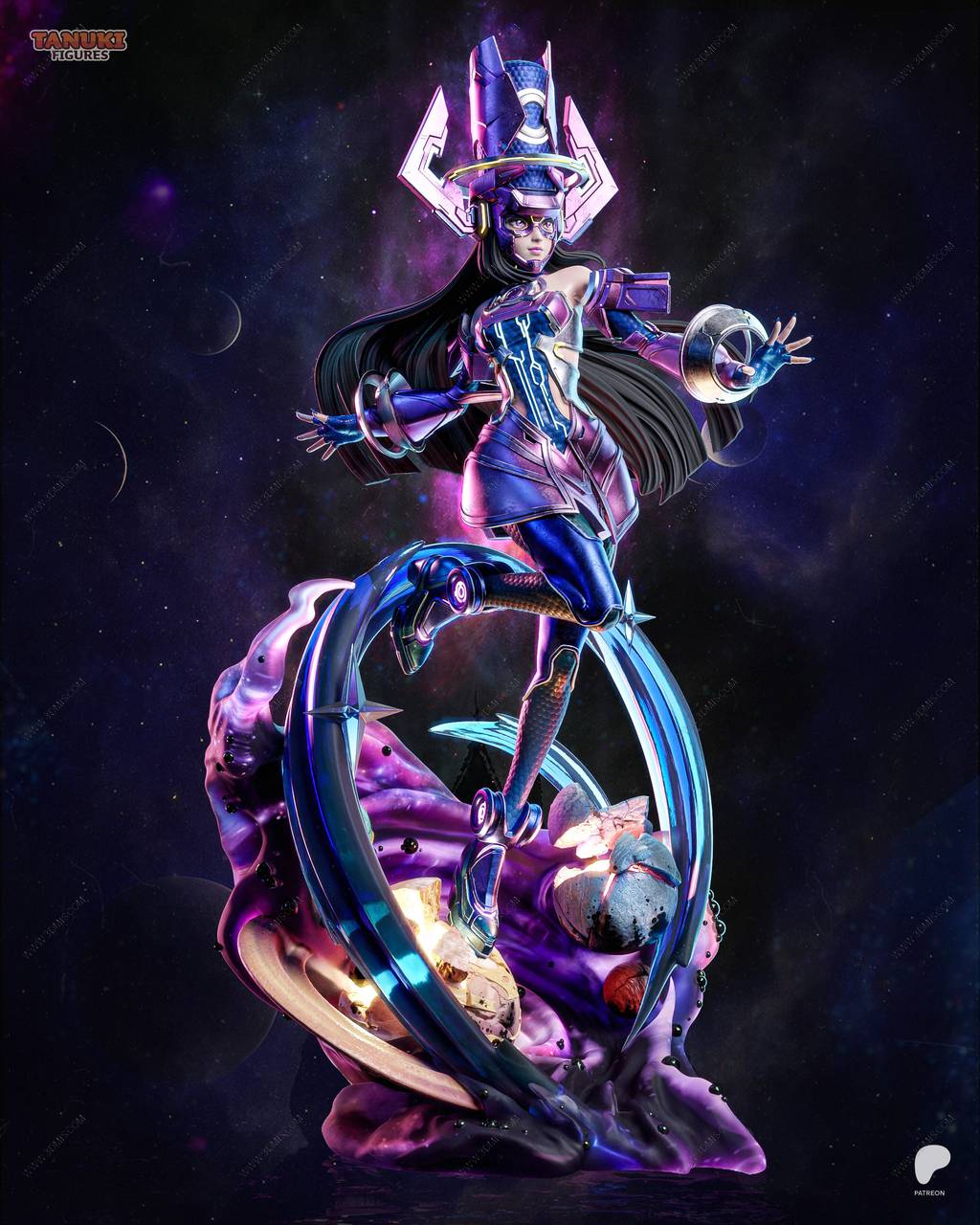 P站图纸印象馆 Tanuki Figures 漫威 伽娜塔 Tanuki Figures 漫威 伽娜塔