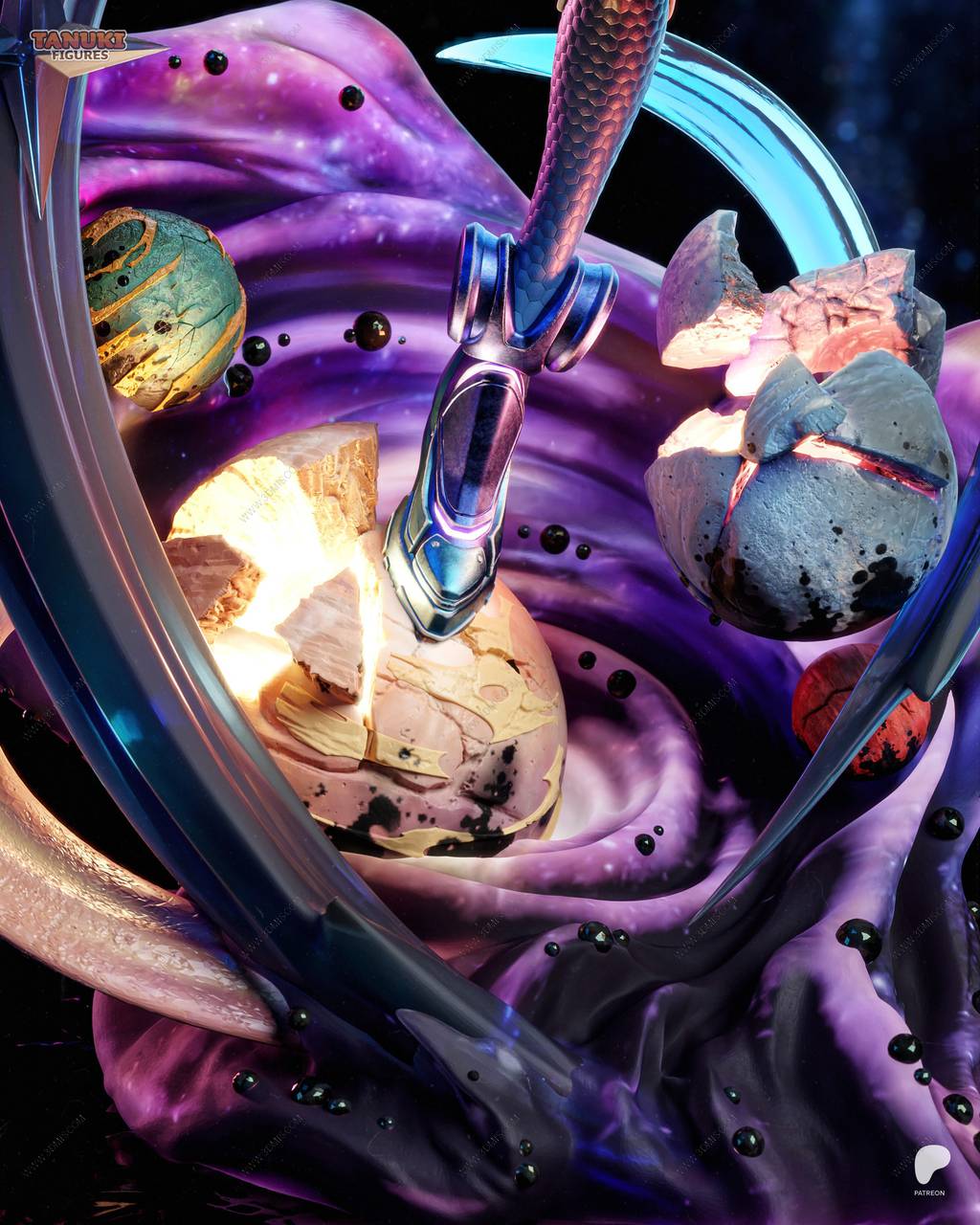 P站图纸印象馆 Tanuki Figures 漫威 伽娜塔 Tanuki Figures 漫威 伽娜塔