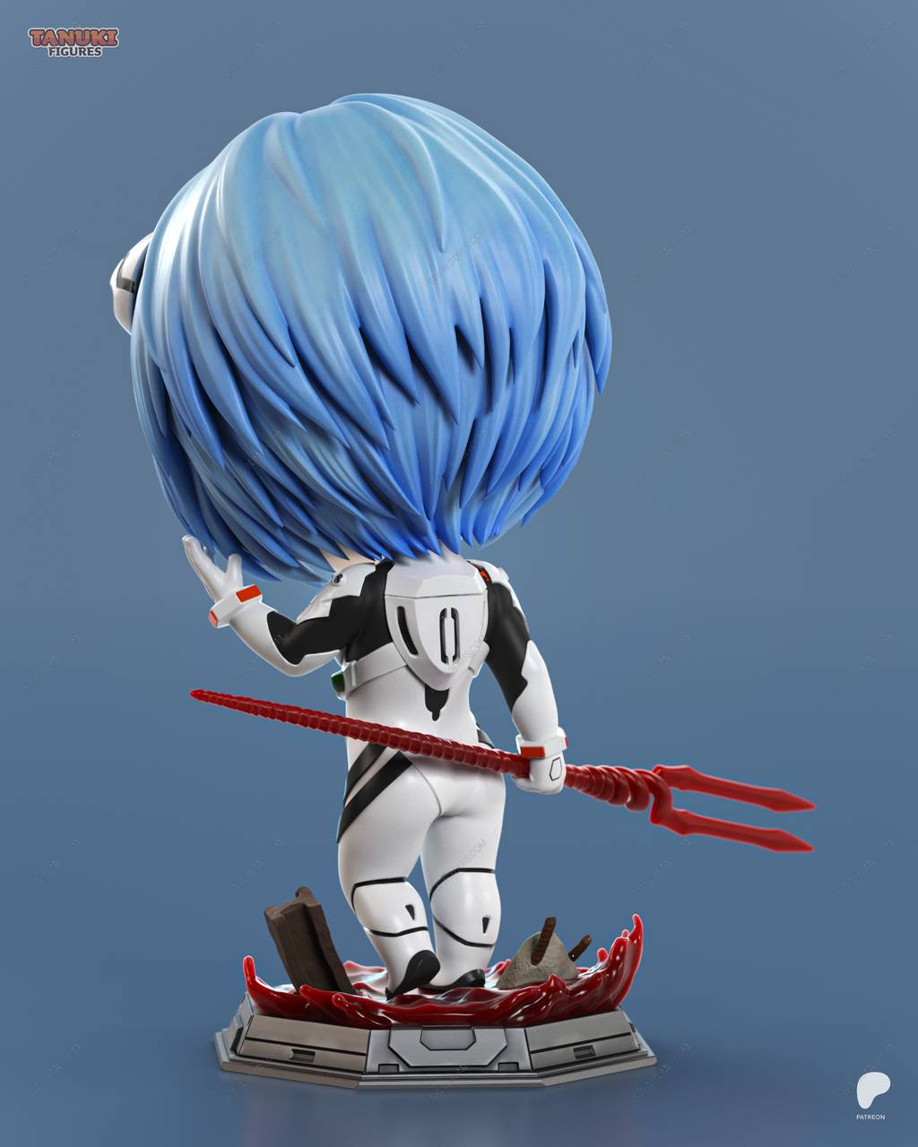 P站图纸印象馆 Tanuki Figures 新世纪福音战士 绫波丽 Tanuki Figures 新世纪福音战士 绫波丽