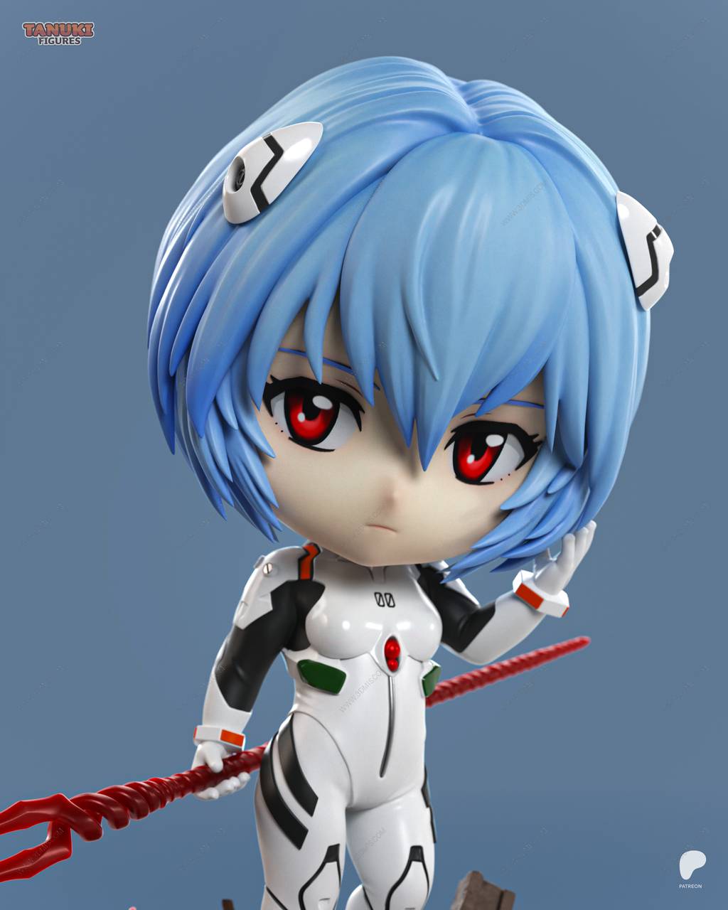 P站图纸印象馆 Tanuki Figures 新世纪福音战士 绫波丽 Tanuki Figures 新世纪福音战士 绫波丽