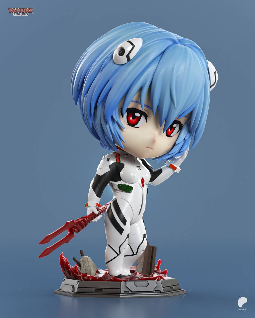 P站图纸印象馆 Tanuki Figures 新世纪福音战士 绫波丽 Tanuki Figures 新世纪福音战士 绫波丽