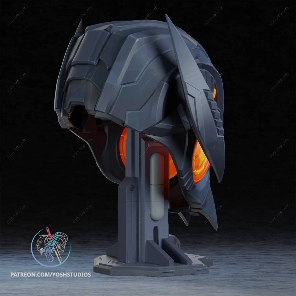 P站图纸印象馆 Yosh 漫威 奥创的头盔 Yosh 漫威 奥创的头盔