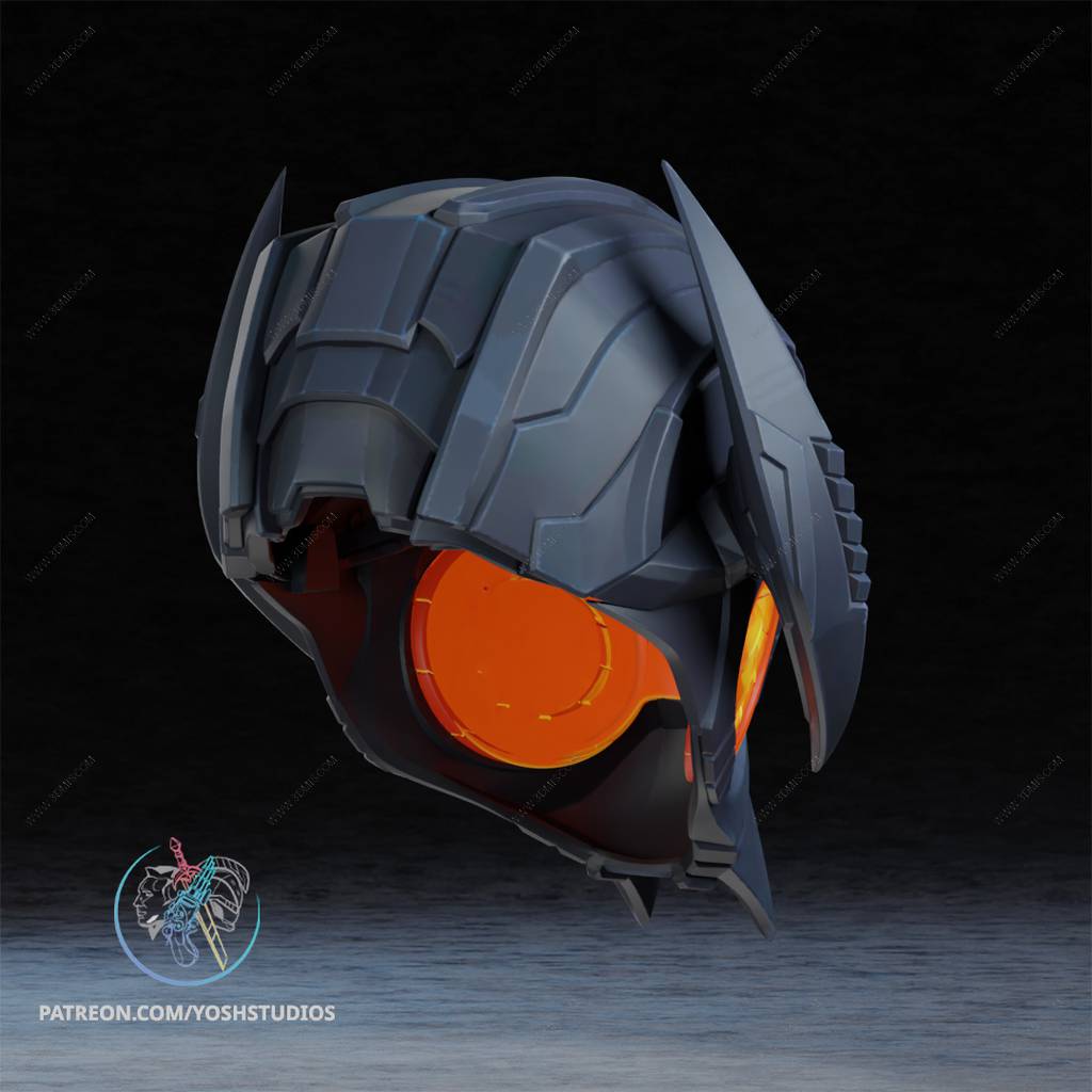 P站图纸印象馆 Yosh 漫威 奥创的头盔 Yosh 漫威 奥创的头盔