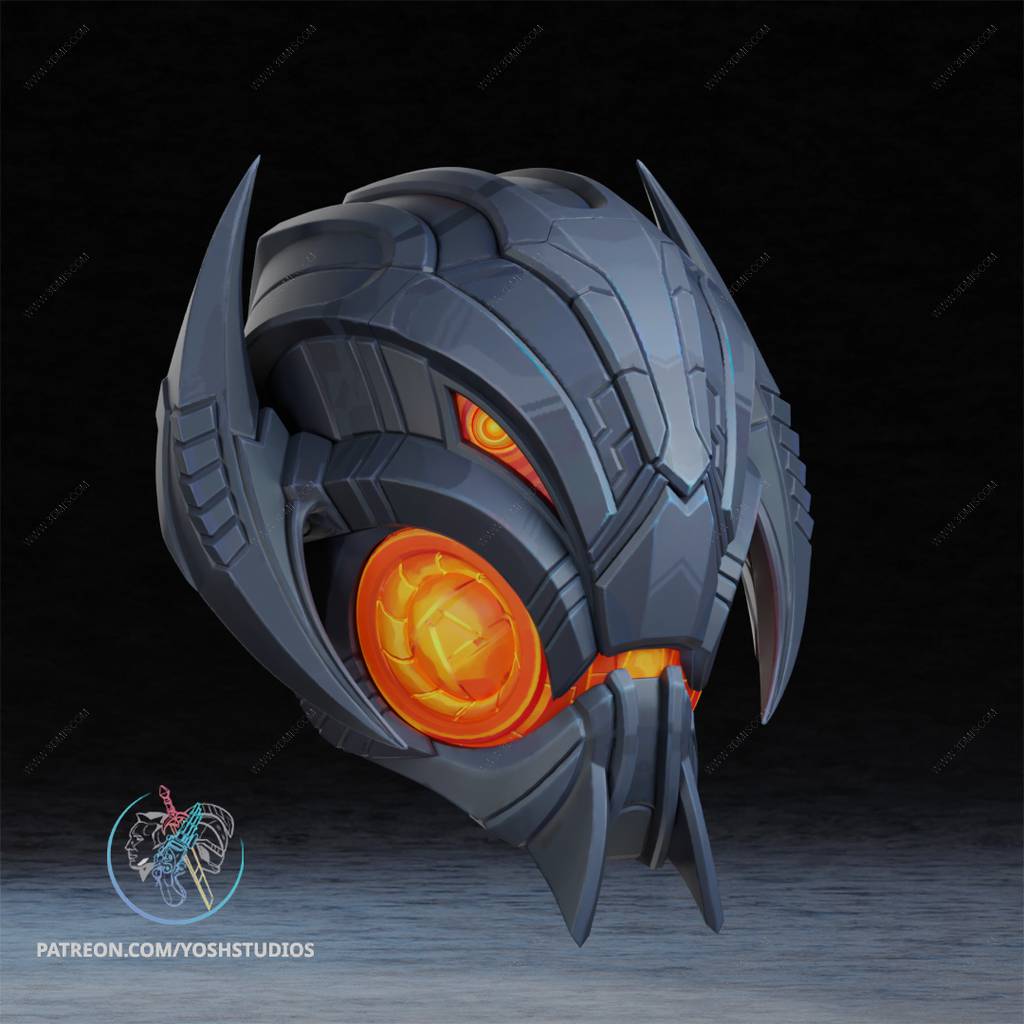 P站图纸印象馆 Yosh 漫威 奥创的头盔 Yosh 漫威 奥创的头盔