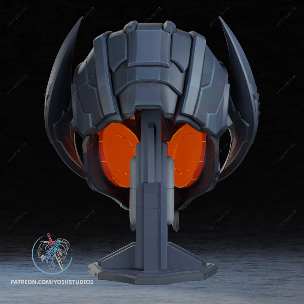 P站图纸印象馆 Yosh 漫威 奥创的头盔 Yosh 漫威 奥创的头盔