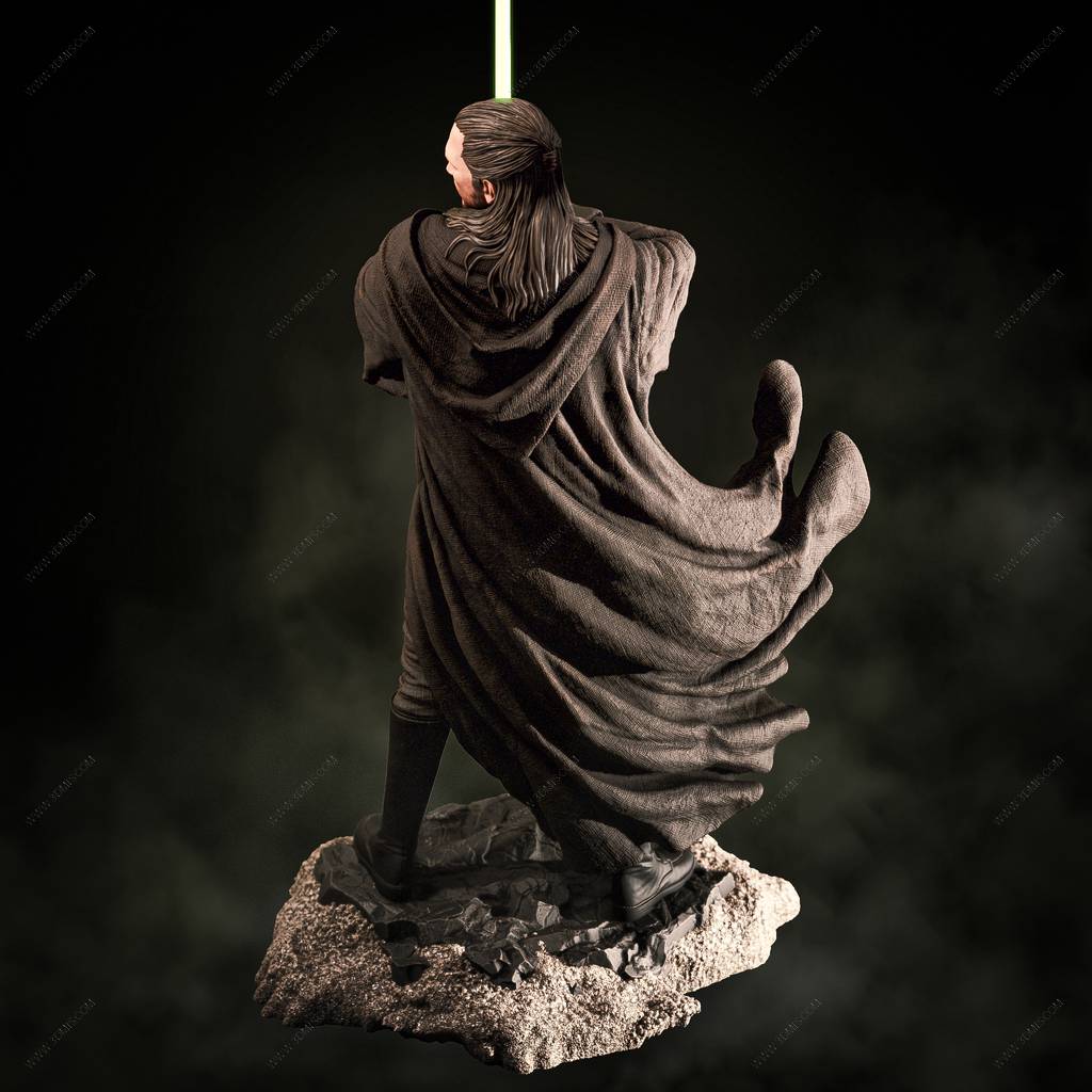 P站图纸印象馆 CA3D 星球大战 奎刚·金 CA3D 星球大战 奎刚·金
