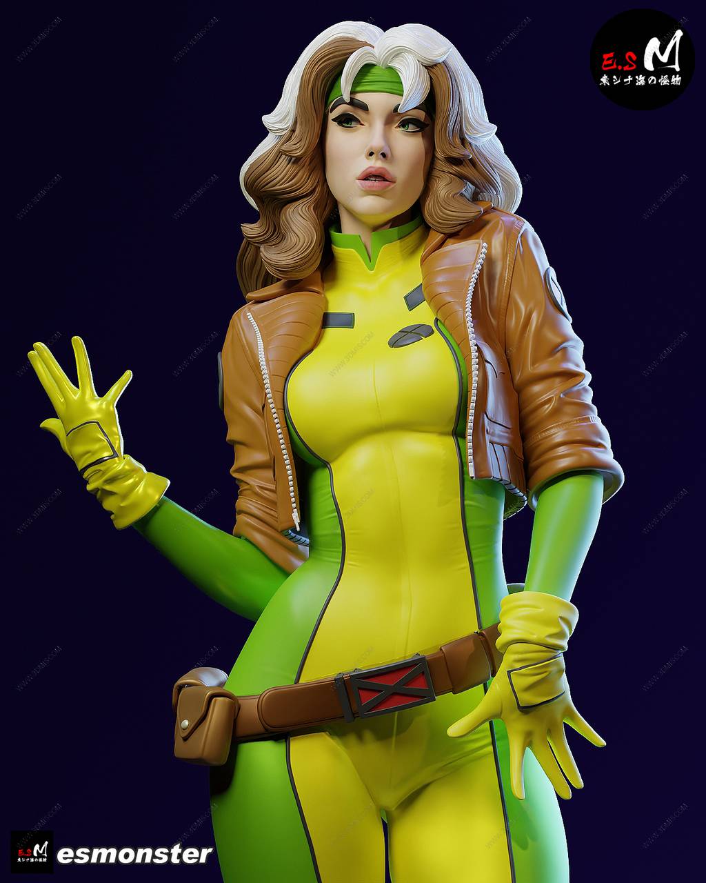 P站图纸印象馆 ESMonster 漫威 罗刹女 ESMonster 漫威 罗刹女