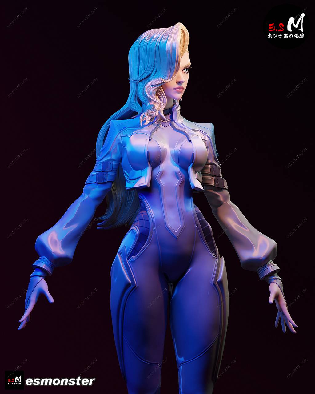 P站图纸印象馆 ESMonster 漫威 匕首 ESMonster 漫威 匕首