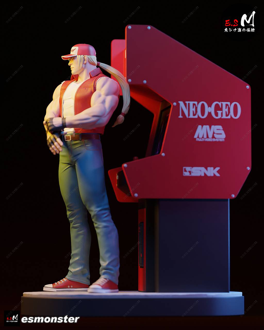 P站图纸印象馆 ESMonster 拳皇 特瑞 ESMonster 拳皇 特瑞