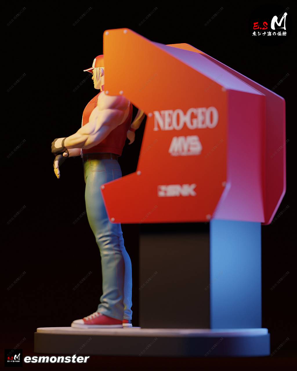 P站图纸印象馆 ESMonster 拳皇 特瑞 ESMonster 拳皇 特瑞