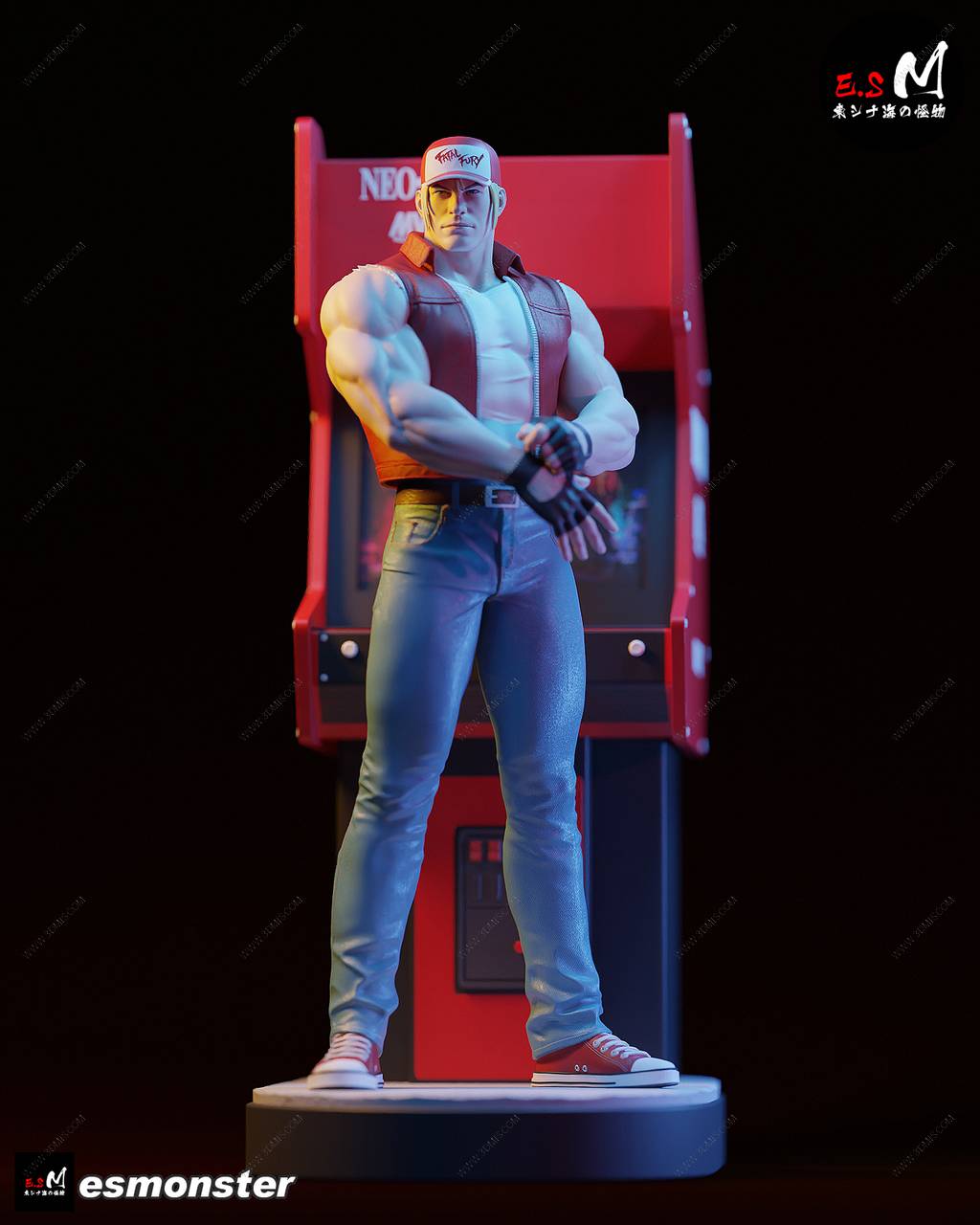 P站图纸印象馆 ESMonster 拳皇 特瑞 ESMonster 拳皇 特瑞