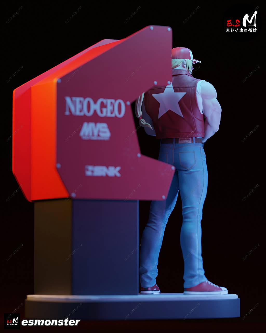 P站图纸印象馆 ESMonster 拳皇 特瑞 ESMonster 拳皇 特瑞