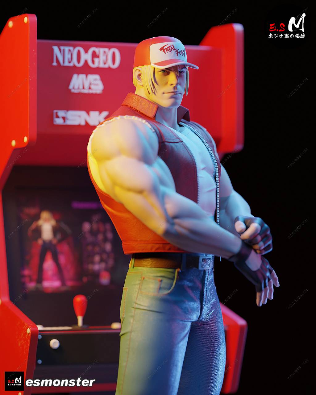 P站图纸印象馆 ESMonster 拳皇 特瑞 ESMonster 拳皇 特瑞