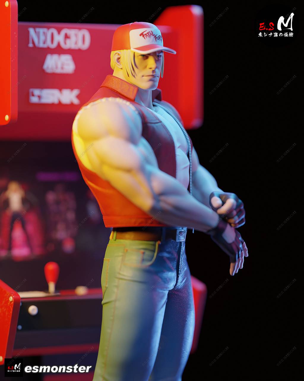 P站图纸印象馆 ESMonster 拳皇 特瑞 ESMonster 拳皇 特瑞