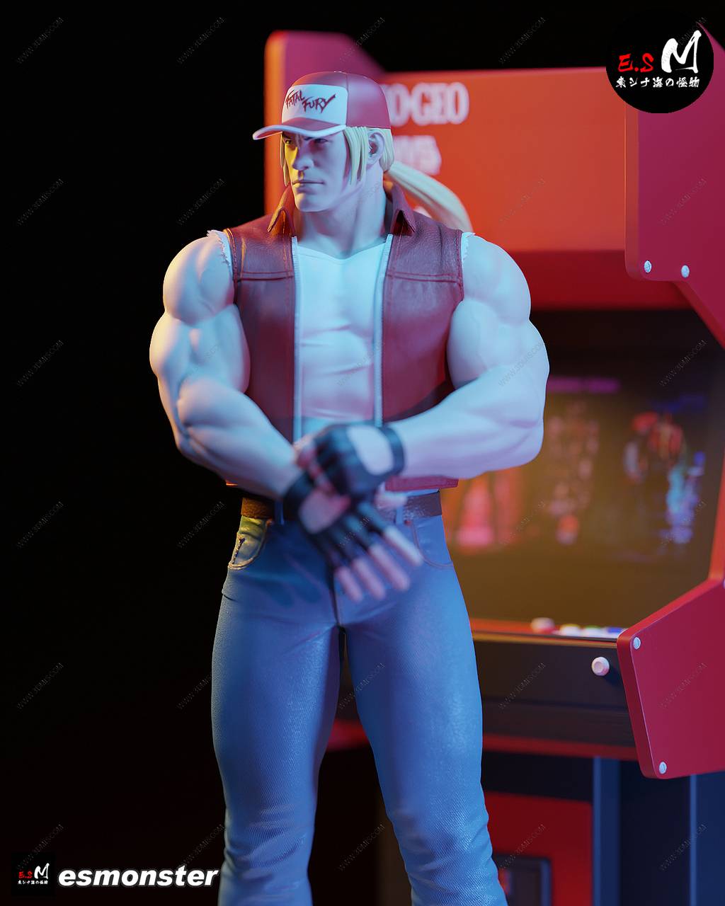 P站图纸印象馆 ESMonster 拳皇 特瑞 ESMonster 拳皇 特瑞