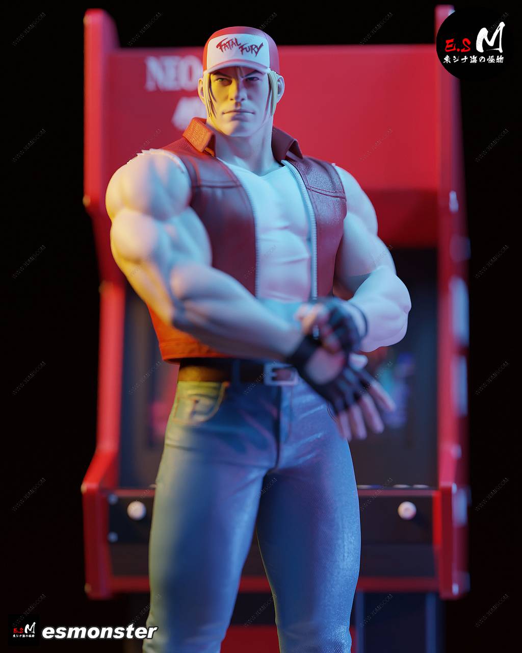 P站图纸印象馆 ESMonster 拳皇 特瑞 ESMonster 拳皇 特瑞