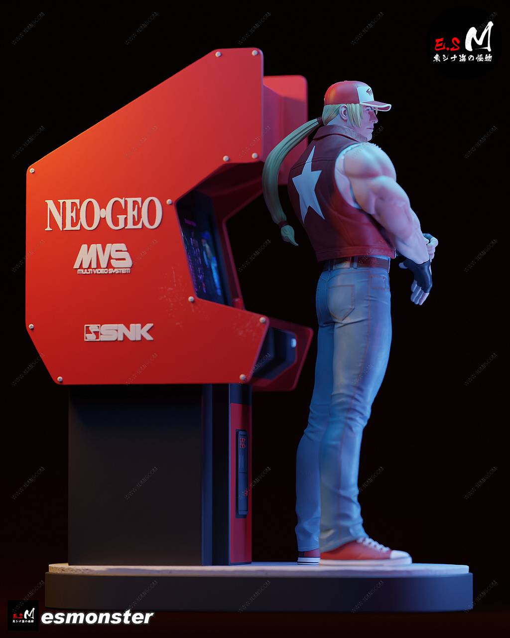 P站图纸印象馆 ESMonster 拳皇 特瑞 ESMonster 拳皇 特瑞