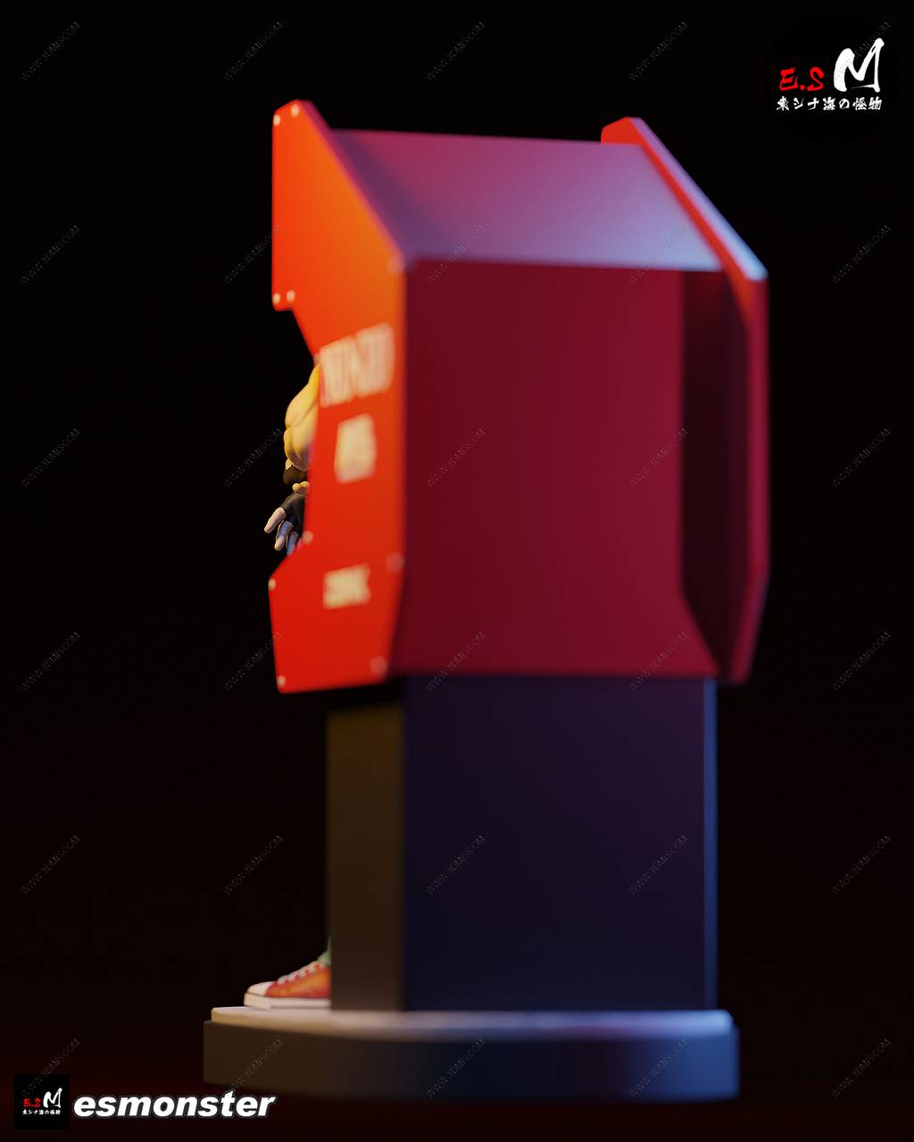 P站图纸印象馆 ESMonster 拳皇 特瑞 ESMonster 拳皇 特瑞