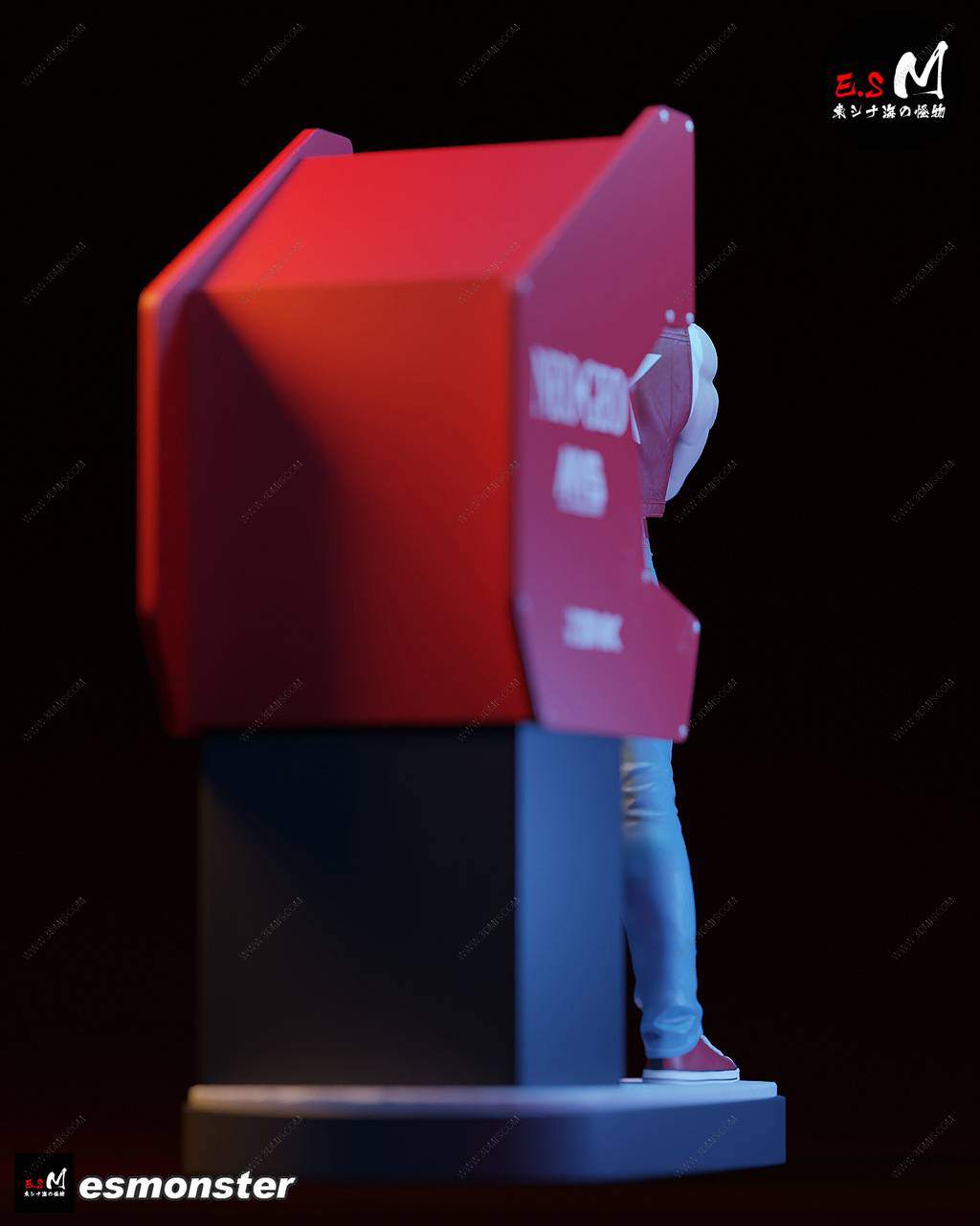 P站图纸印象馆 ESMonster 拳皇 特瑞 ESMonster 拳皇 特瑞