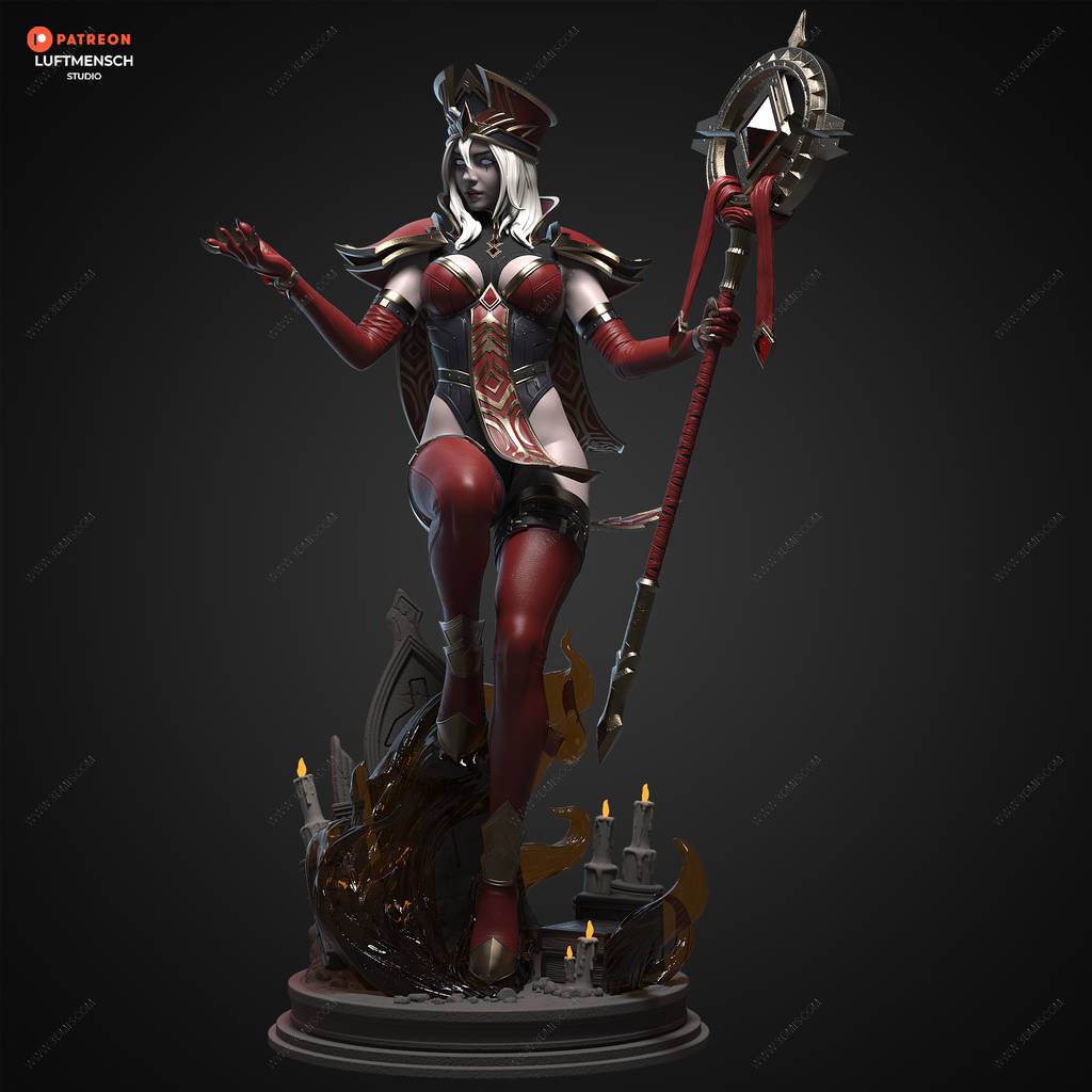 P站图纸印象馆 LuftMensch 魔兽世界 萨莉·怀特迈恩 LuftMensch 魔兽世界 萨莉·怀特迈恩