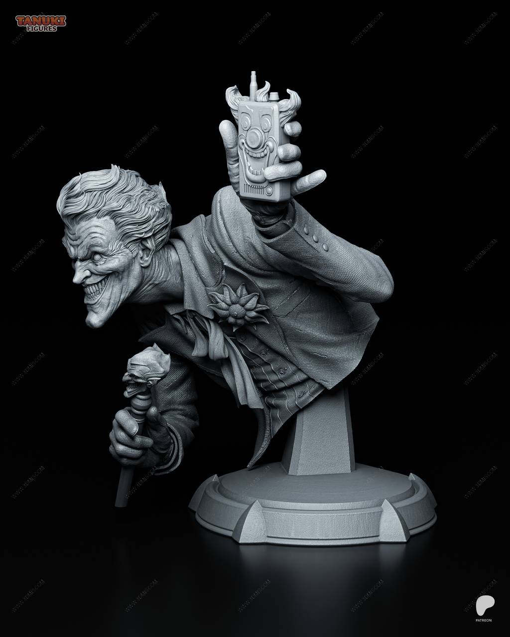 P站图纸印象馆 Tanuki Figures DC漫画 小丑 Tanuki Figures DC漫画 小丑