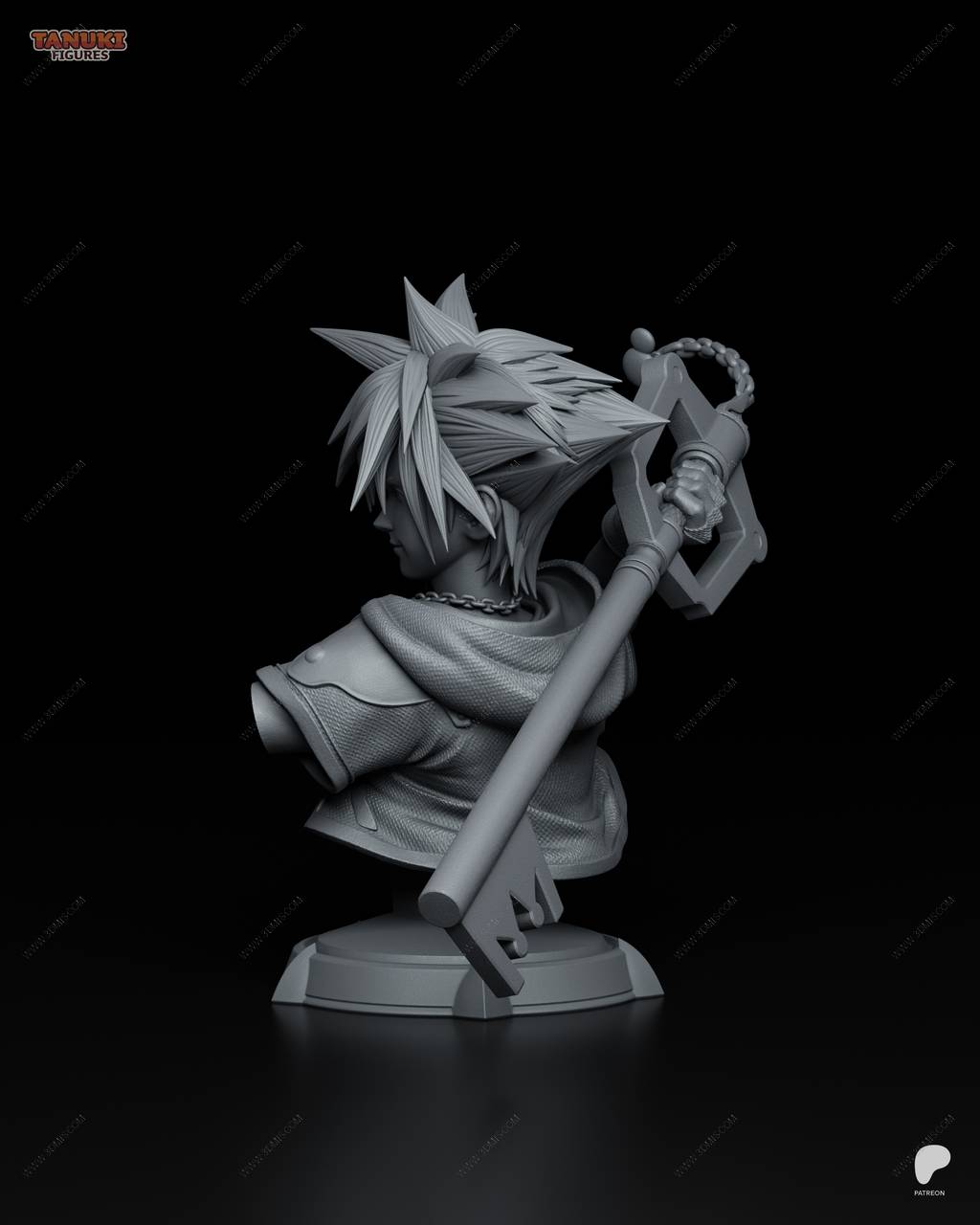 P站图纸印象馆 Tanuki Figures 王国之心 索拉 Tanuki Figures 王国之心 索拉