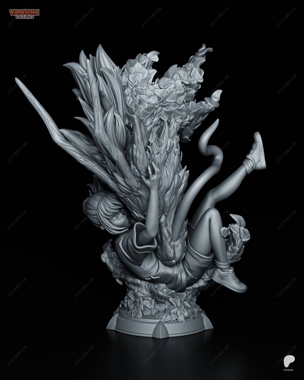 P站图纸印象馆 Tanuki Figures 千与千寻 千寻与赈早见琥珀主 Tanuki Figures 千与千寻 千寻与赈早见琥珀主