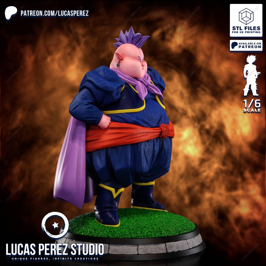 P站图纸印象馆 Lucas Perez 龙珠 大界王神 Lucas Perez 龙珠 大界王神