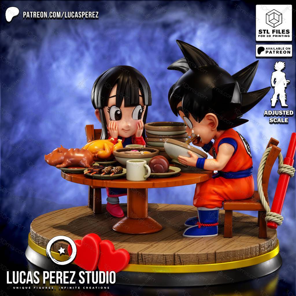 P站图纸印象馆 Lucas Perez 龙珠 悟空和琪琪 Lucas Perez 龙珠 悟空和琪琪