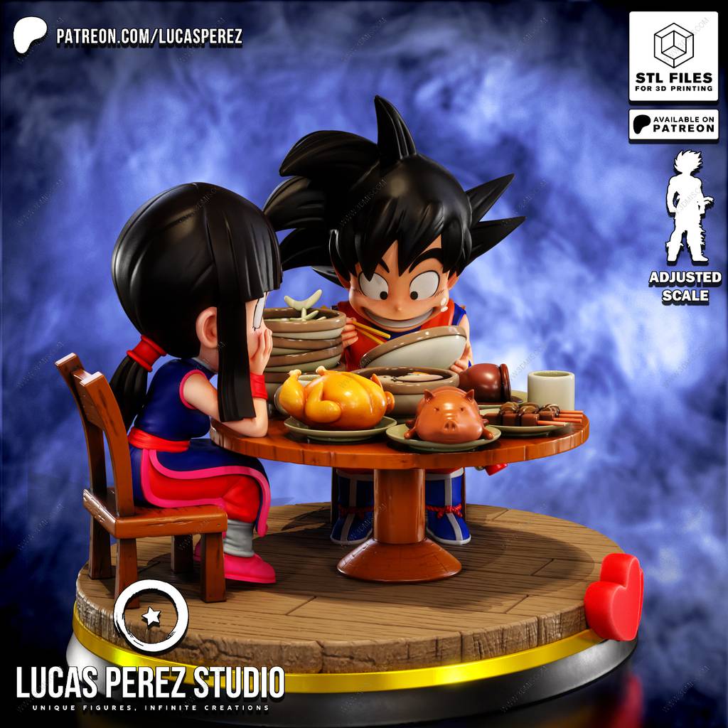 P站图纸印象馆 Lucas Perez 龙珠 悟空和琪琪 Lucas Perez 龙珠 悟空和琪琪