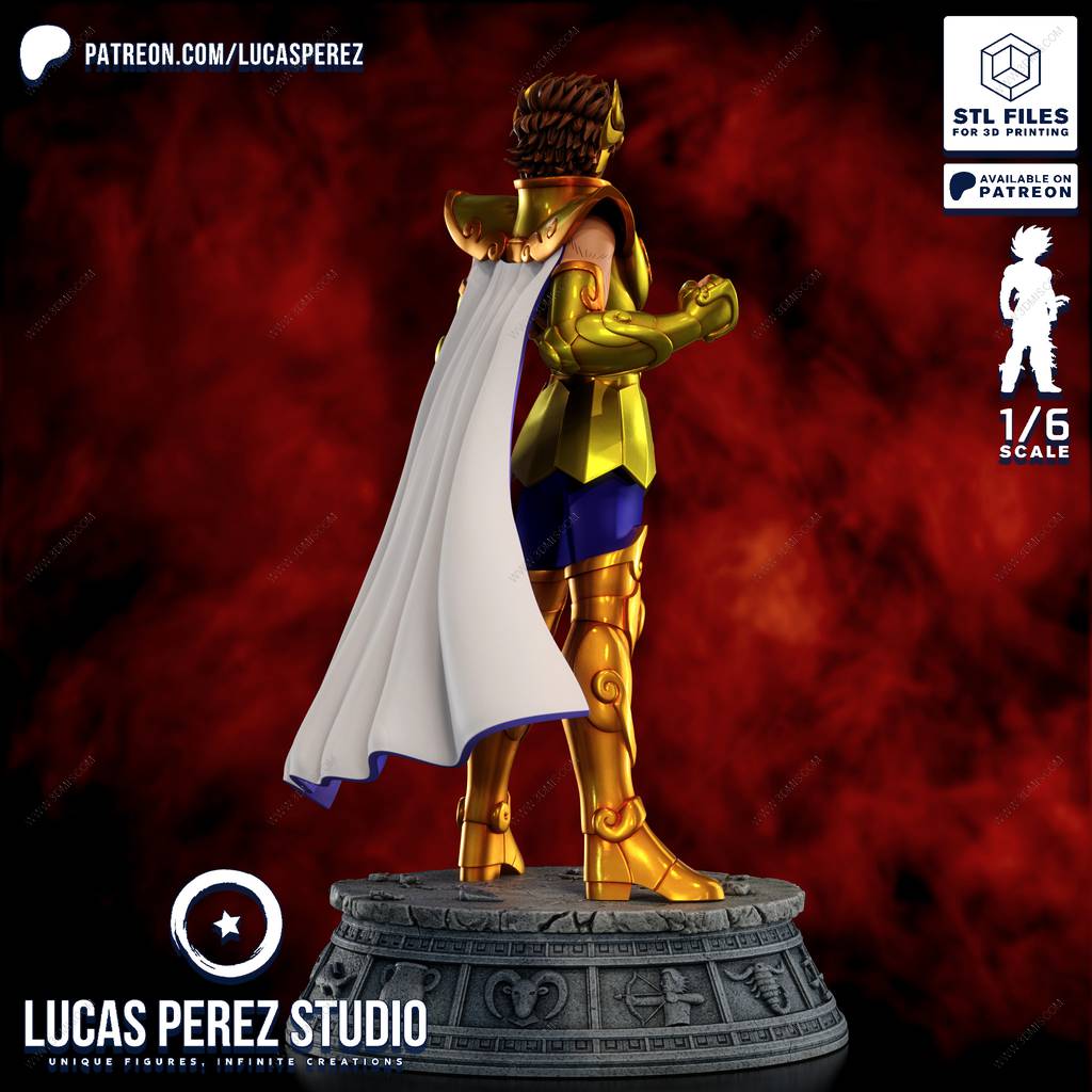 P站图纸印象馆 Lucas Perez 圣斗士星矢 艾欧里亚 Lucas Perez 圣斗士星矢 艾欧里亚