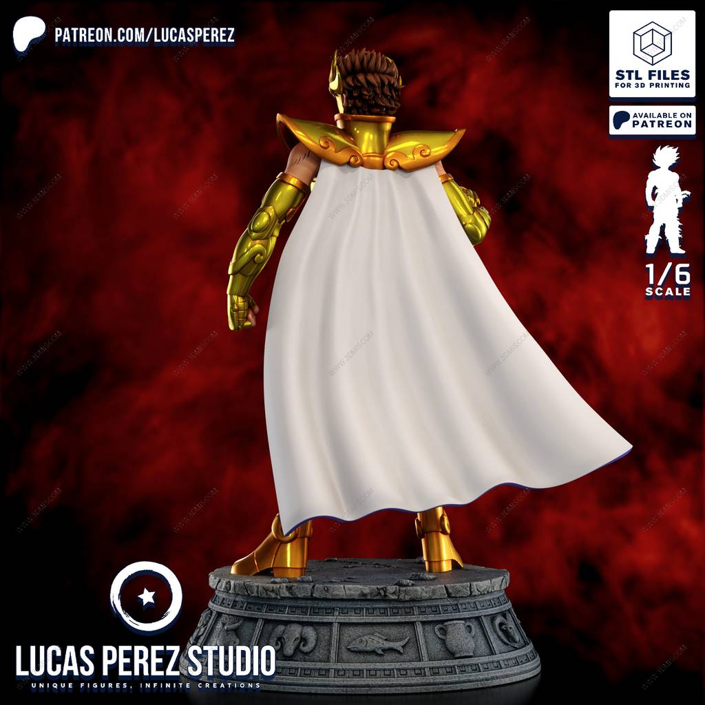 P站图纸印象馆 Lucas Perez 圣斗士星矢 艾欧里亚 Lucas Perez 圣斗士星矢 艾欧里亚