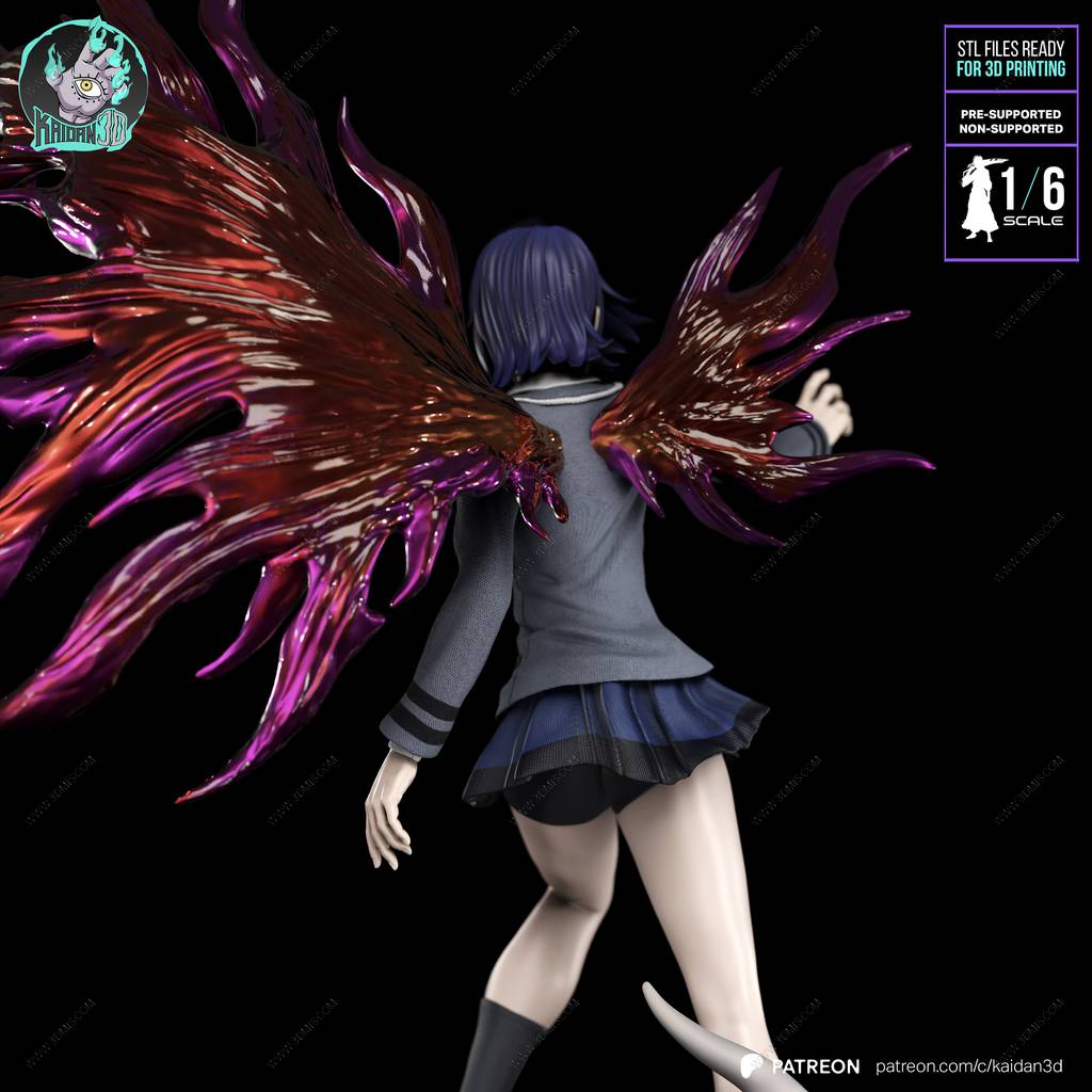 P站图纸印象馆 Kaidan 东京食尸鬼 雾岛董香 Kaidan 东京食尸鬼 雾岛董香