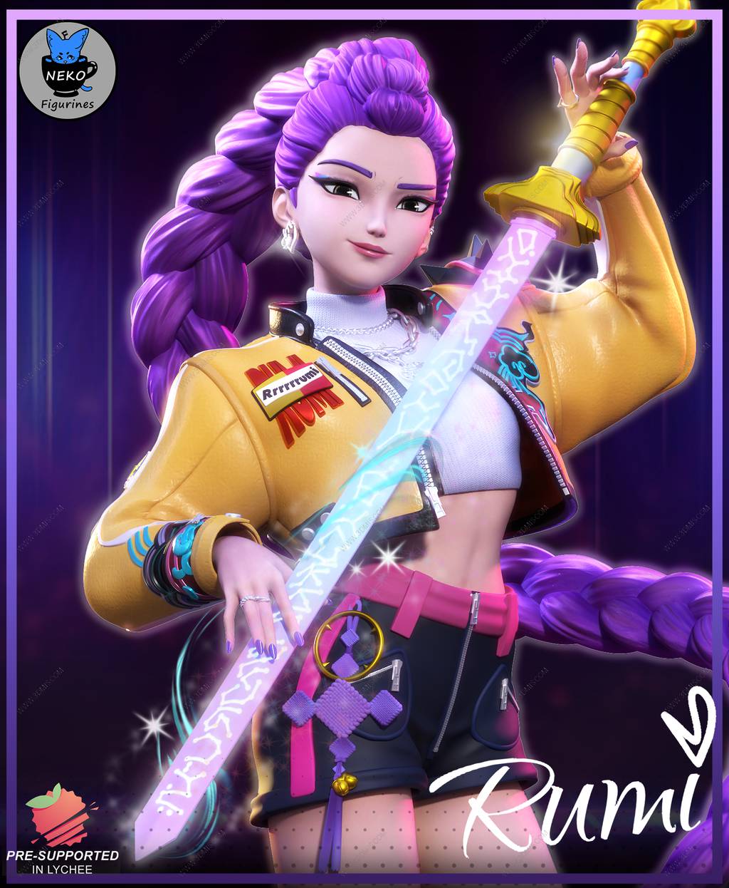 P站图纸印象馆 Neko 猎魔女团 Rumi Neko 猎魔女团 Rumi