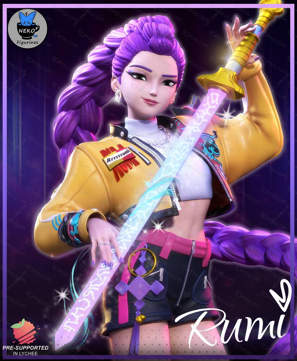 P站图纸印象馆 Neko 猎魔女团 Rumi Neko 猎魔女团 Rumi