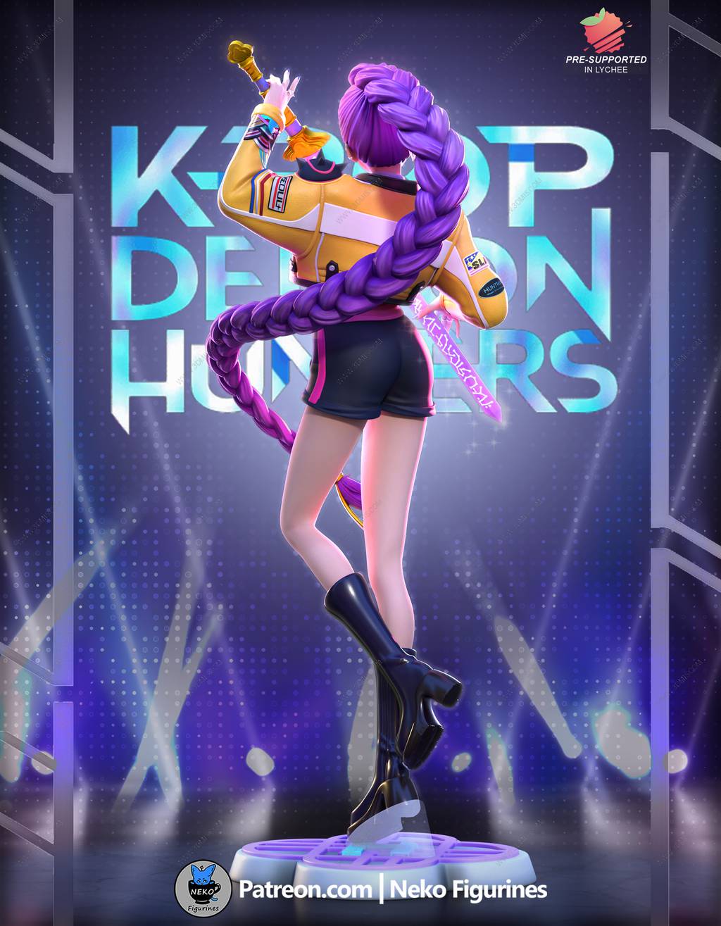 P站图纸印象馆 Neko 猎魔女团 Rumi Neko 猎魔女团 Rumi