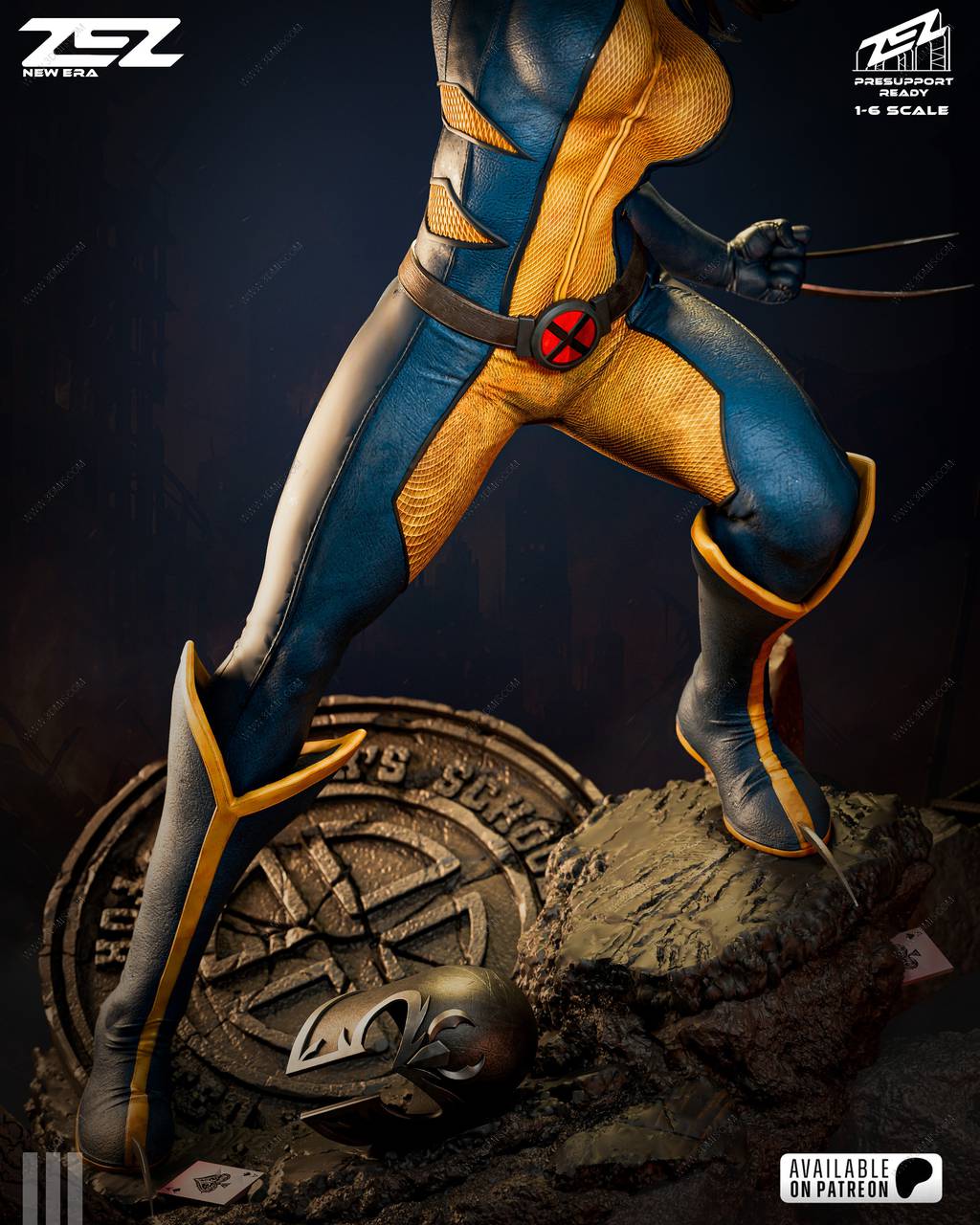 P站图纸印象馆 ZEZ STUDIOS 漫威 劳拉·金尼 ZEZ STUDIOS 漫威 劳拉·金尼